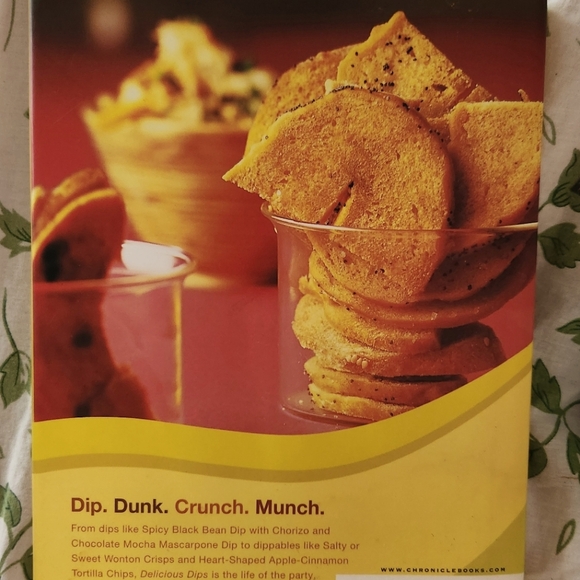 DIPS Cookbook by Diane Morgan Dips Dunk Crunch Munch 122 pgs Kitchen Essential - Picture 2 of 14